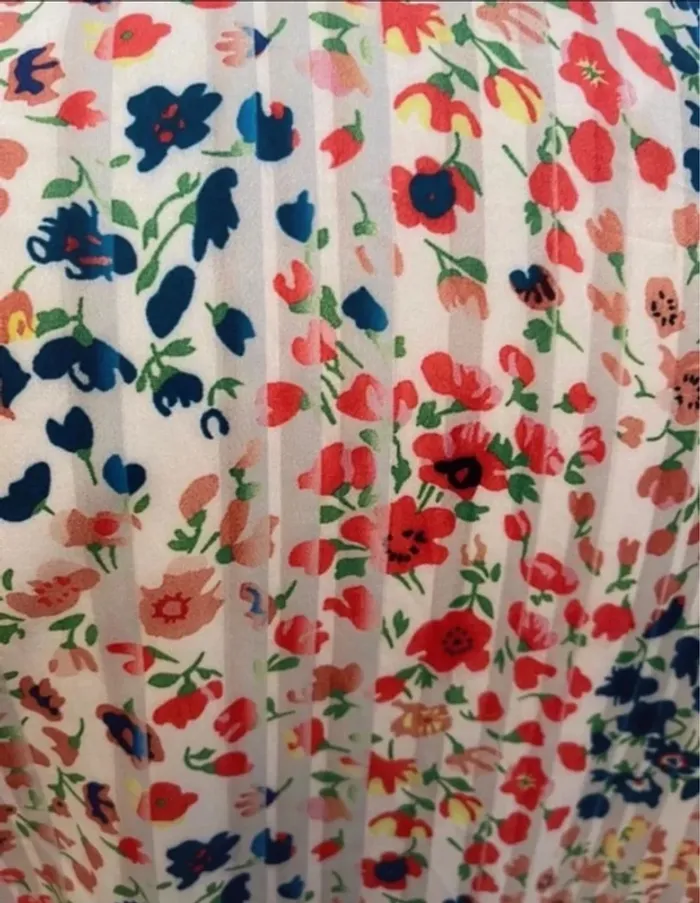 Superbe Chemise Blouse fleurie fluide neuve 🌸 S 35 38 - photo numéro 7
