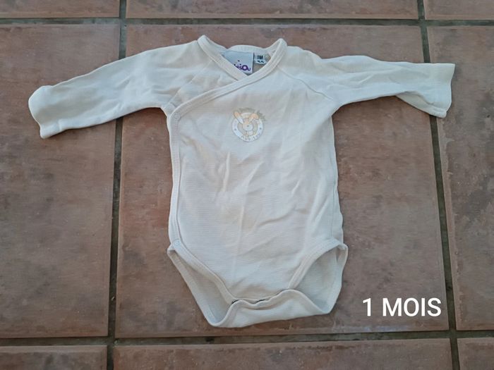 Body garçon 1 MOIS
