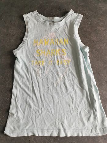 Débardeur garçon 8 ans.