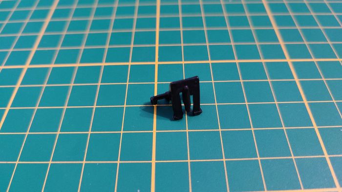 Pédalier pièce détachée miniature 1/18 Citroën traction 15cv 1952 Maisto #B36