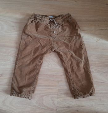 Pantalon marron taille 18mois