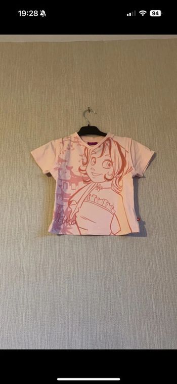 T-shirt rose Witch par Disney