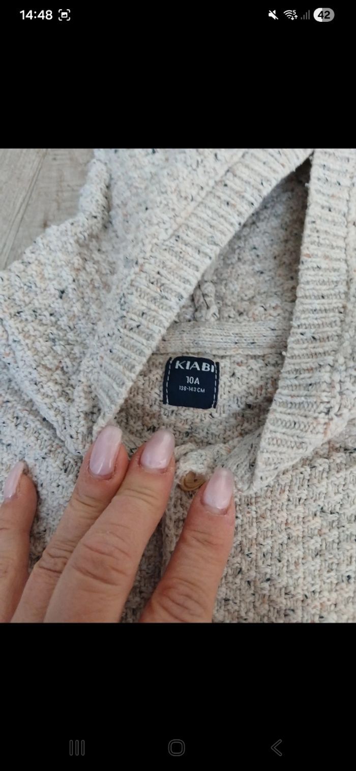 Lot de 2 sweat et 1 gilet 10 ans - photo numéro 7