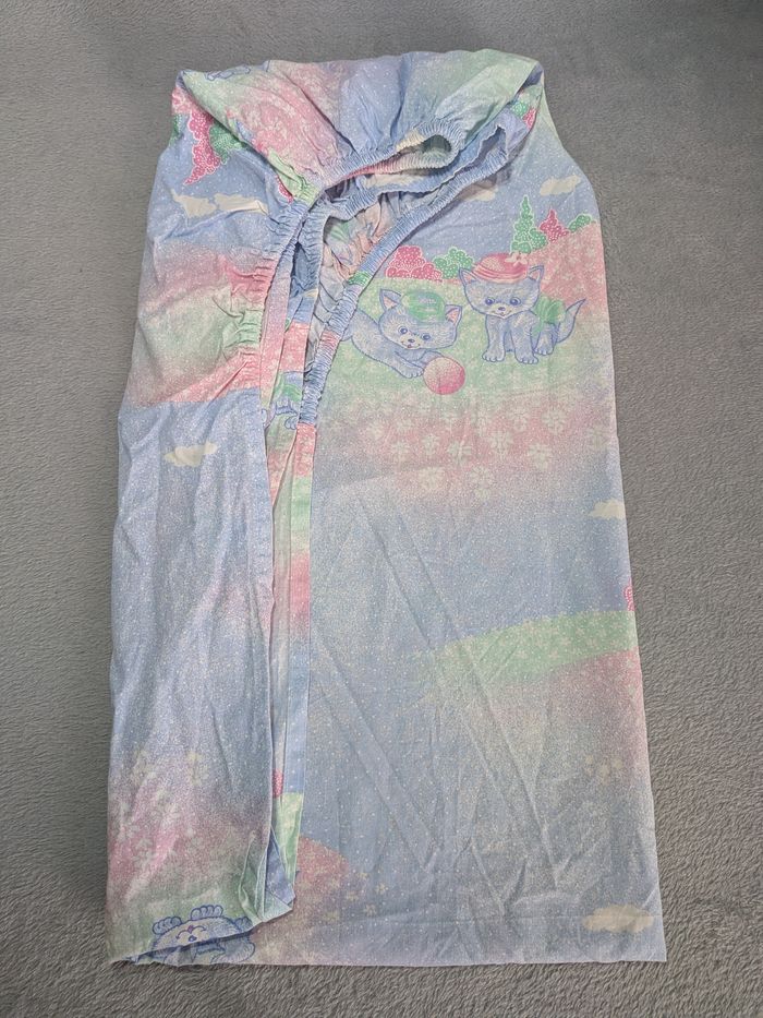 Couverture + Drap Housse - Petits Chats - photo numéro 4