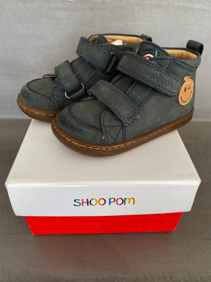 Chaussures marine bébé 22 Shoo Pom