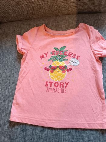 T shirt manches courtes Kiabi 4 ans