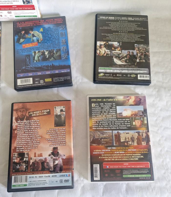 Lot de 9 dvd  , film action  / guerre - photo numéro 4