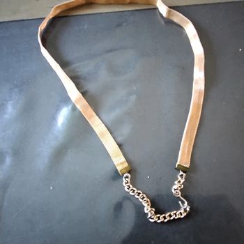Ceinture dorée  vintage