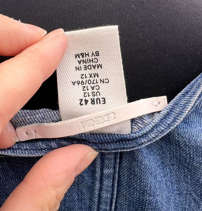 Robe en jeans H&M - photo numéro 8
