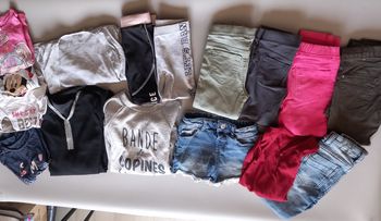 Lot vêtements fille