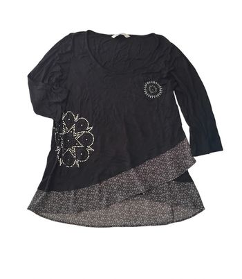 🎀 Joli Haut manches longues - 
Desigual - Taille XL