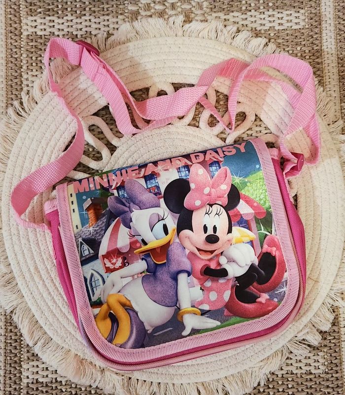 Sacoche Bandoulière Minnie Disney Rose