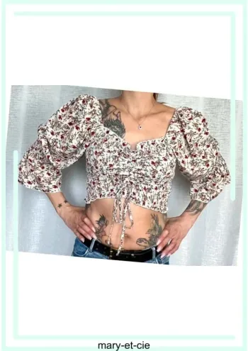 SOLDE - Top peplum taille unique