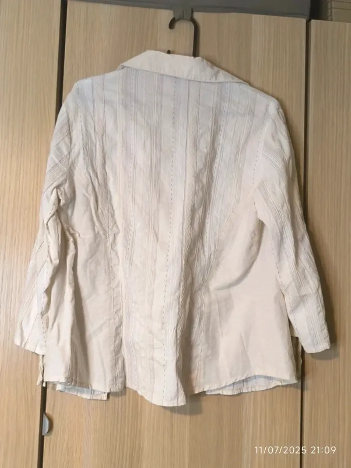 Robe beige + surchemise (46) - photo numéro 10