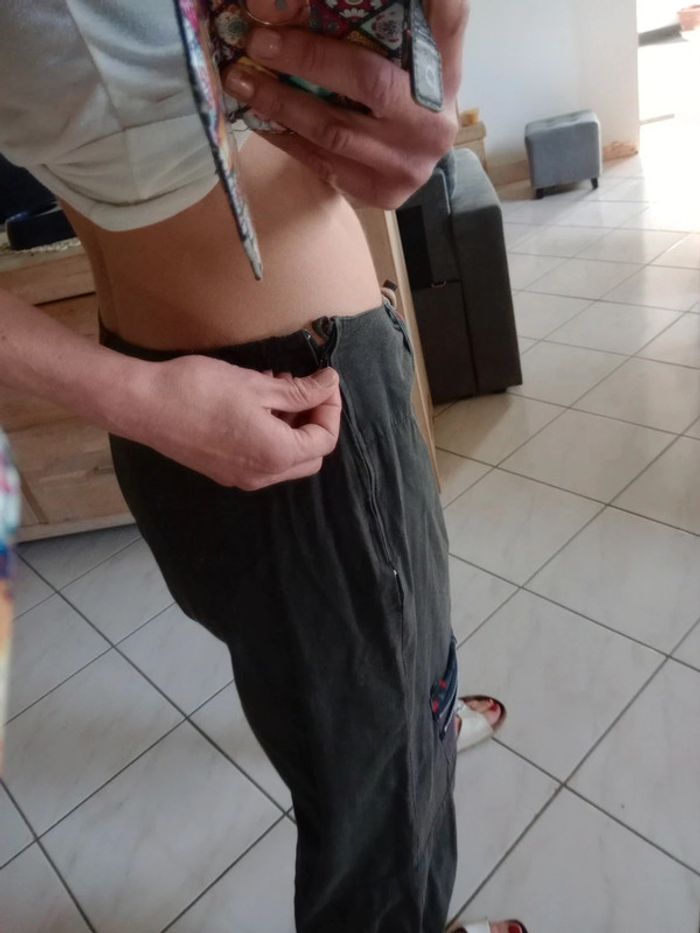 Pantacourt femme 42 fantaisie c54 - photo numéro 7