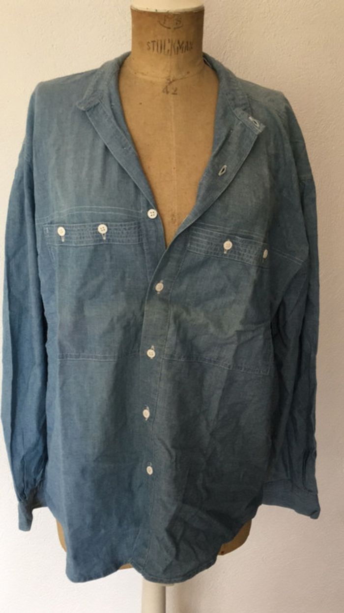 Chemise légère bleue - photo numéro 2