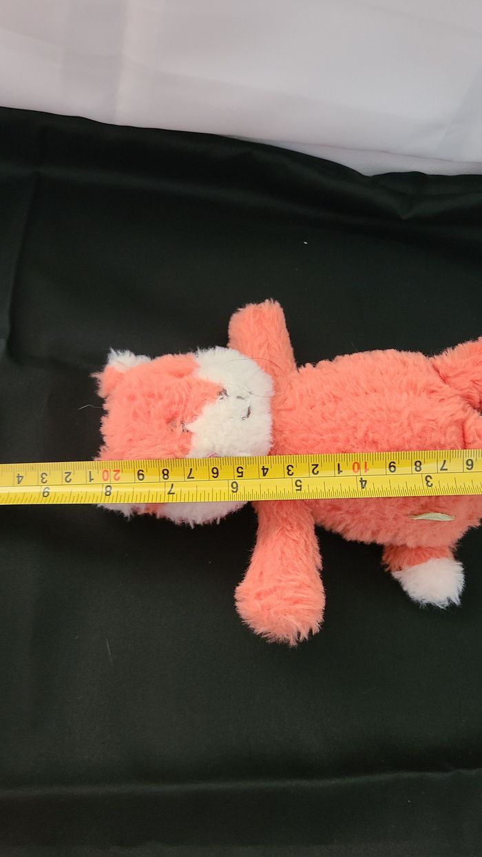 Gipsy Toys - Renard Econimals - Peluche Eco-Responsable - 15 cm - Orange - photo numéro 2