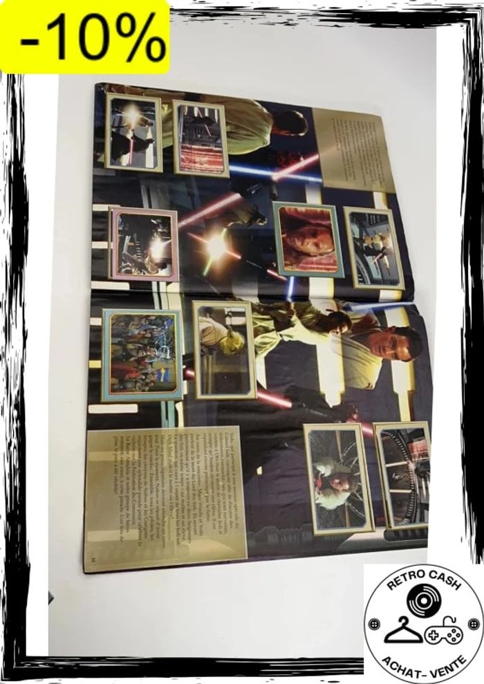 Album incomplet il manque 1 vignette Star Wars epidose 1 Merlin Lucasfilm 1999 - photo numéro 19