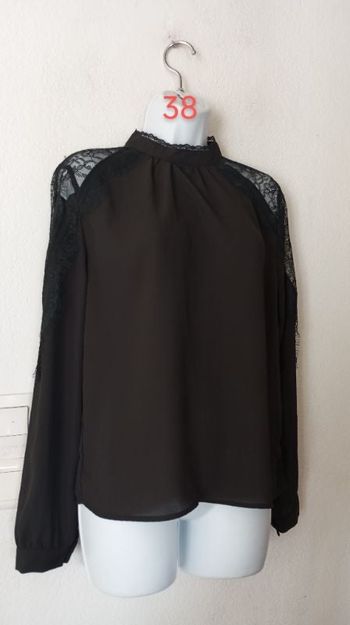 Blouse fluide dentelle femme 38