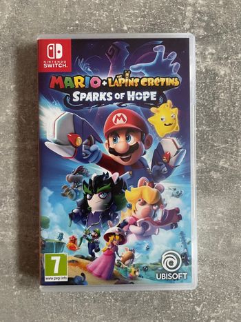 Jeu pour Nintendo switch, Mario + les lapins crétins, spark of hope en français.