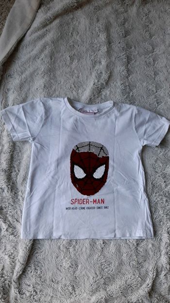 tee-shirt  spiderman