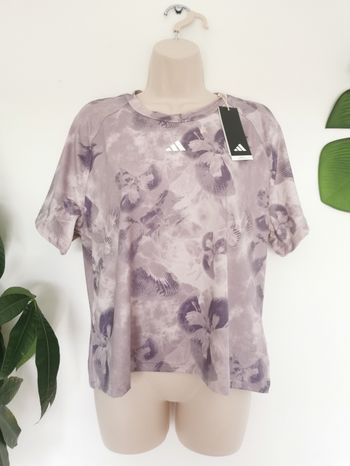 Tee-shirt flower Découpe Dans le dos Adidas Taille XL