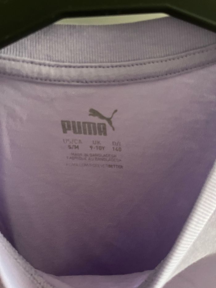 TEE shirt fille puma taille 9/10 ans - photo numéro 2
