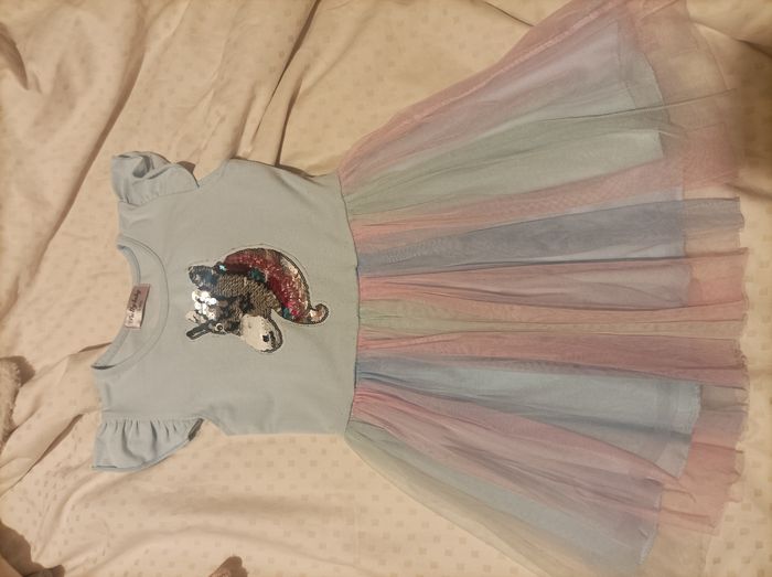 Robe licorne 5 6 ans - photo numéro 4