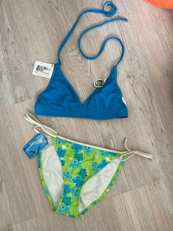 Maillot de bain bikini Tribord slip taille 40 et haut 90C Neuf