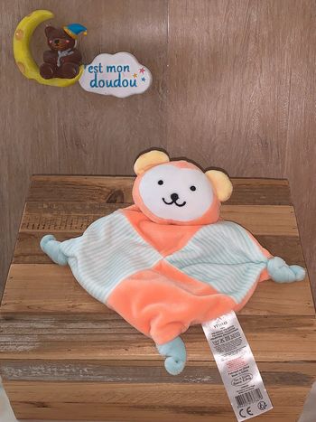 TK36 doudou singe 🙉 tom et kiddy