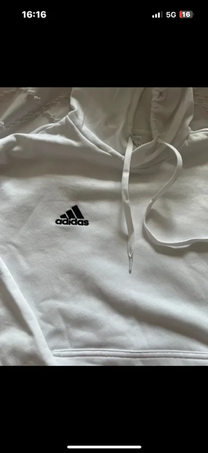 Sweat blanc neuf - photo numéro 3