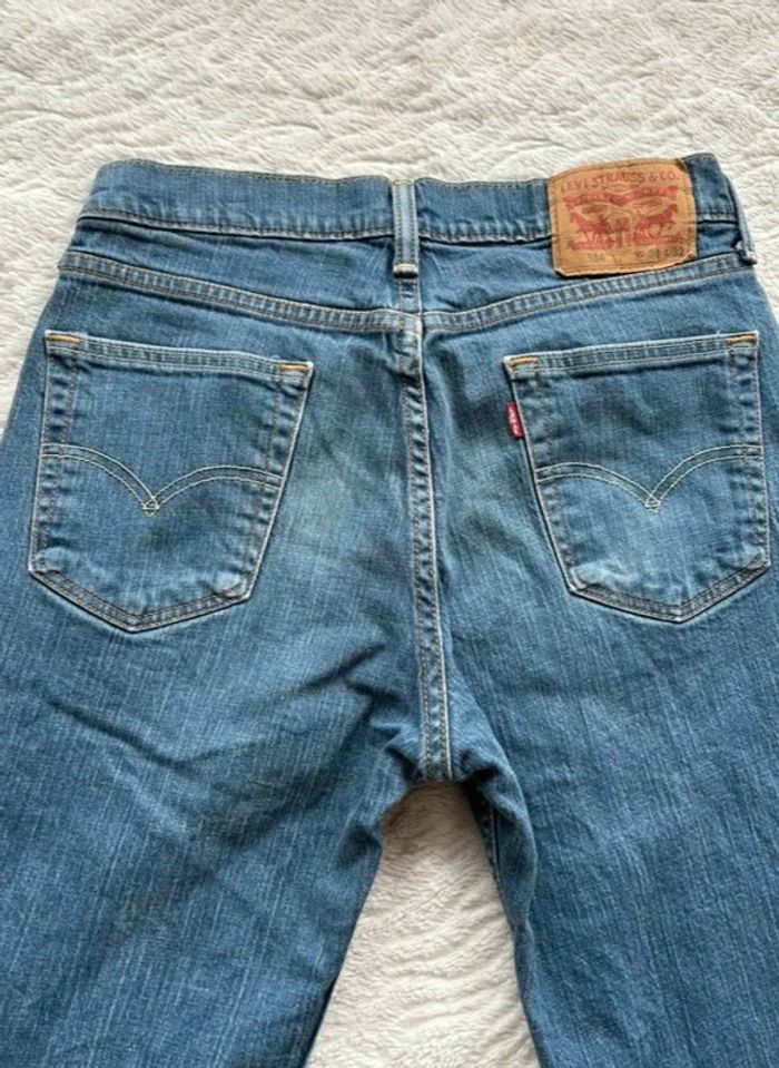 Jean Levi’s 514 Homme - Coupe slim taper straight fit Bleu Taille M 38/40 W29 Mexique 00s y2k - photo numéro 13
