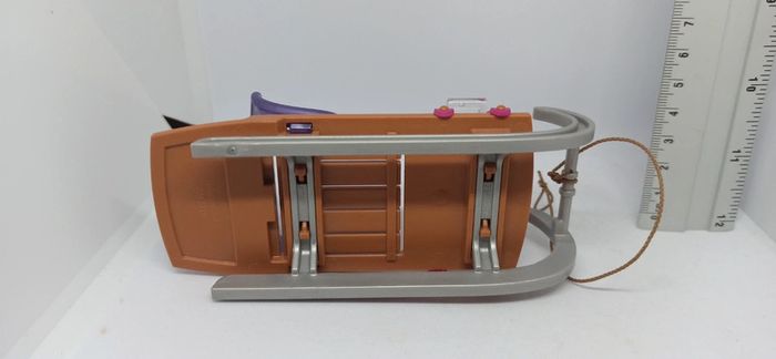 Traîneau marron avec boîte transparente playmobil - photo numéro 6