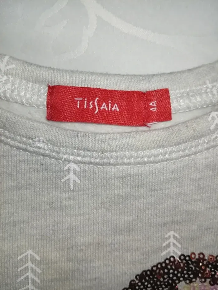 Gillet a capuche, fermeture éclaire, taille 5/6 ans 110/116 cm de chez H&M - photo numéro 3