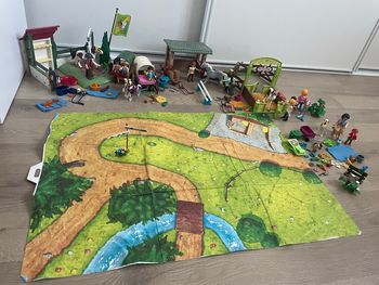 Playmobil lot équitation cheval