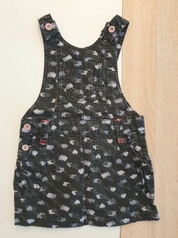 Salopette jupe Zara denim jean 2 ans 3 ans 98 cm