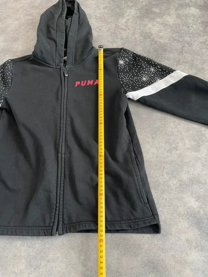Veste à capuche zip Puma - photo numéro 2
