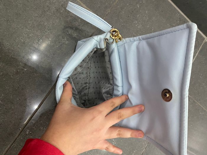 sac à main bleu - photo numéro 3