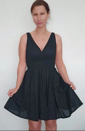 Robe chic féminine noire