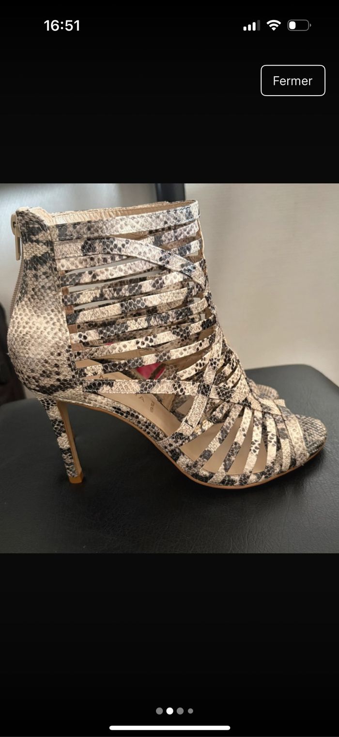 Jolies sandales en cuir San Marina - photo numéro 2