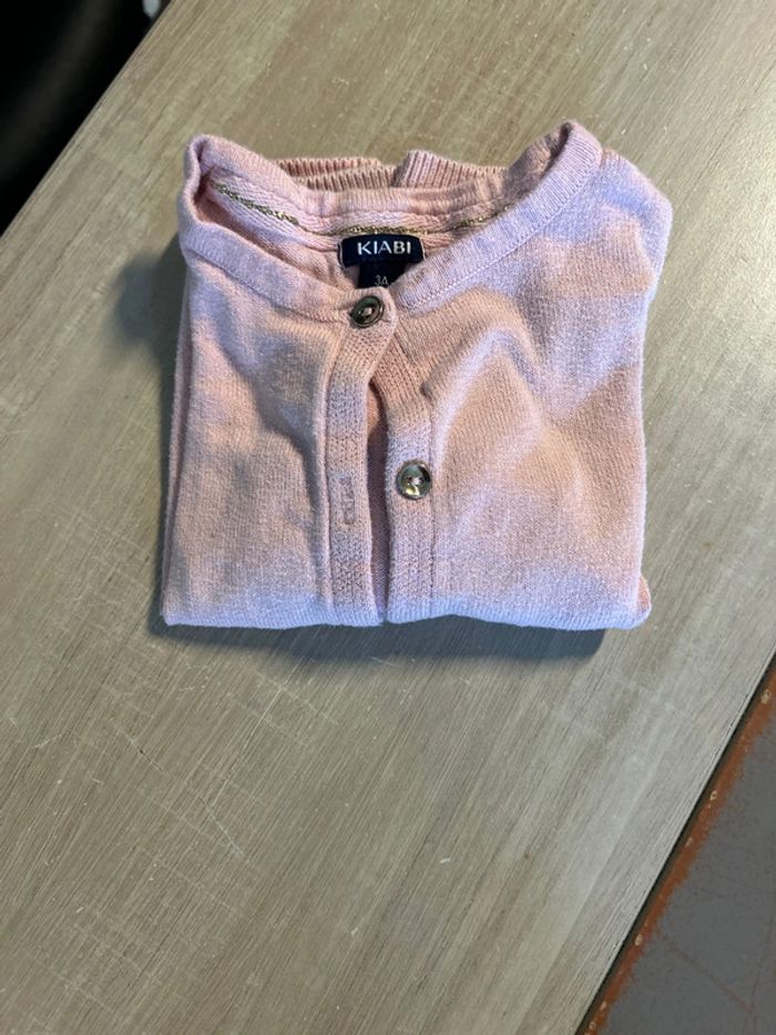 Lot de 4 gilets + 1 pull fille 2/3 ans - photo numéro 3