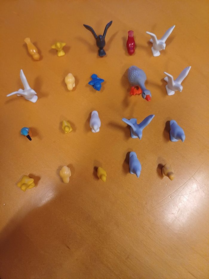 Lot de 20 petits oiseaux Playmobil