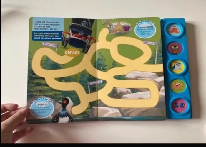 Livre sonore très bon état Le monde de Némo Dory - photo numéro 6