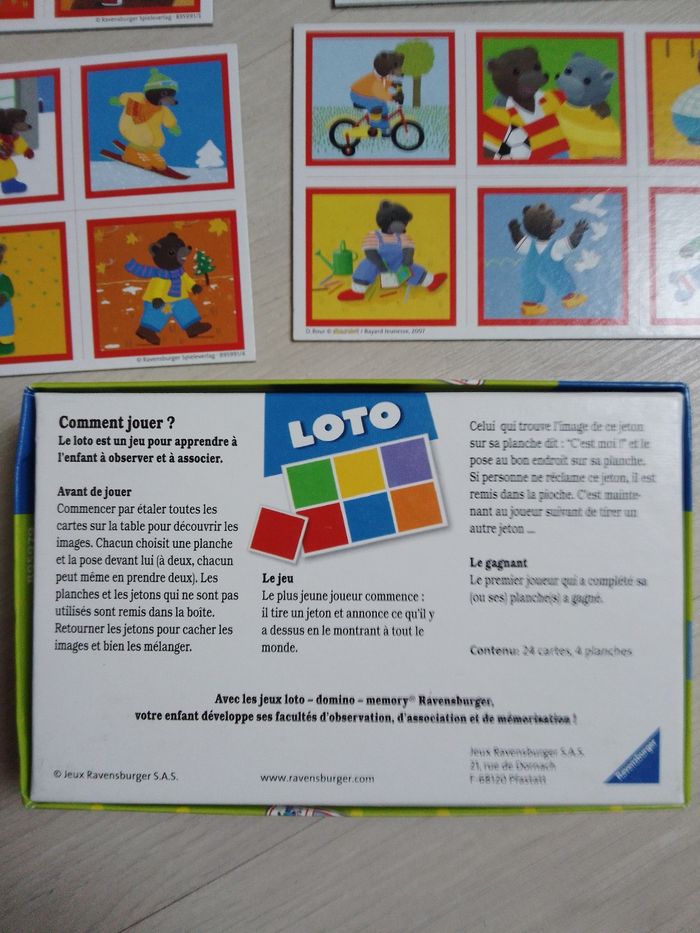 Loto petit ours brun - photo numéro 2