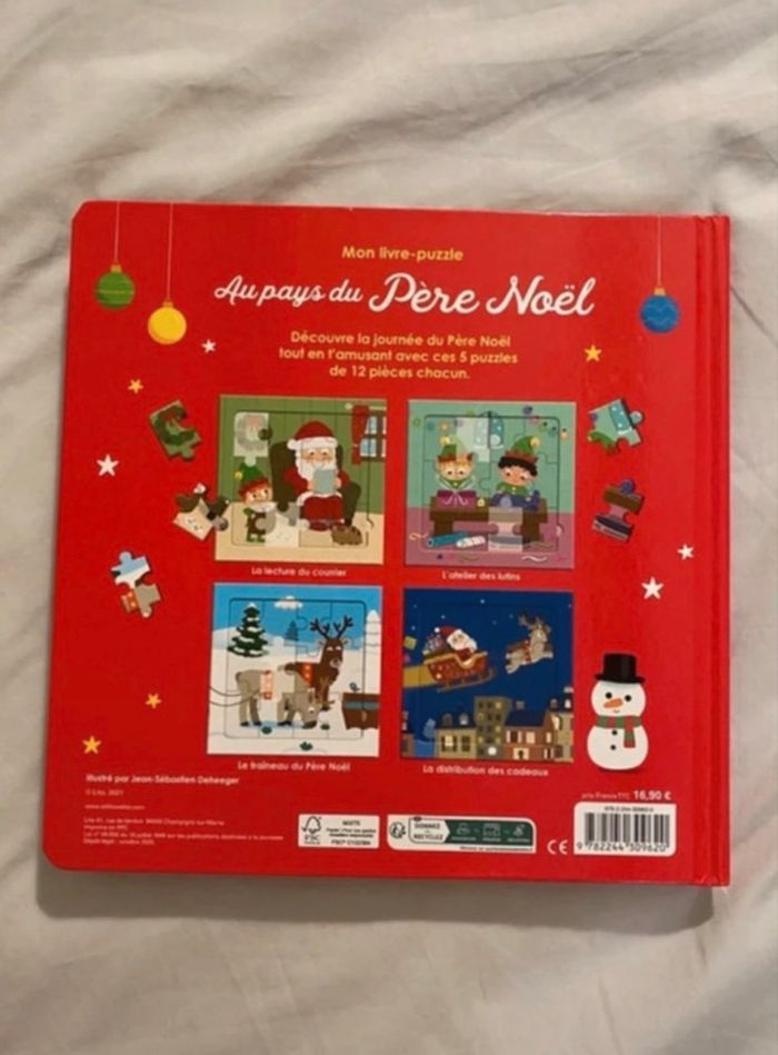 livre puzzle de 5 puzzles neuf - photo numéro 2