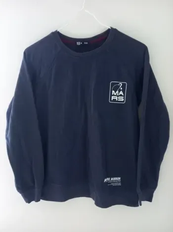 Pull bleu de la marque Tex