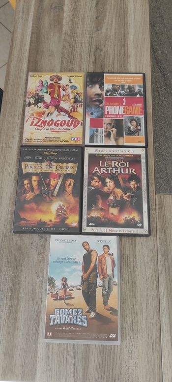 Lot de DVD