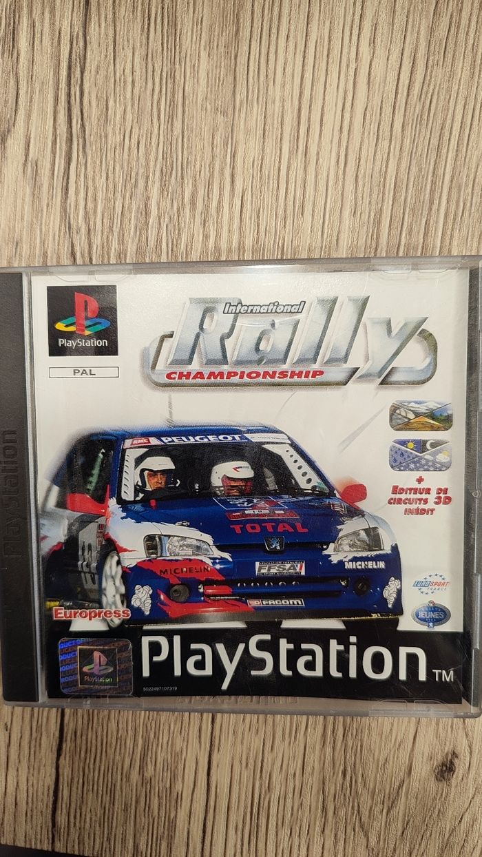 International rally championship ps1