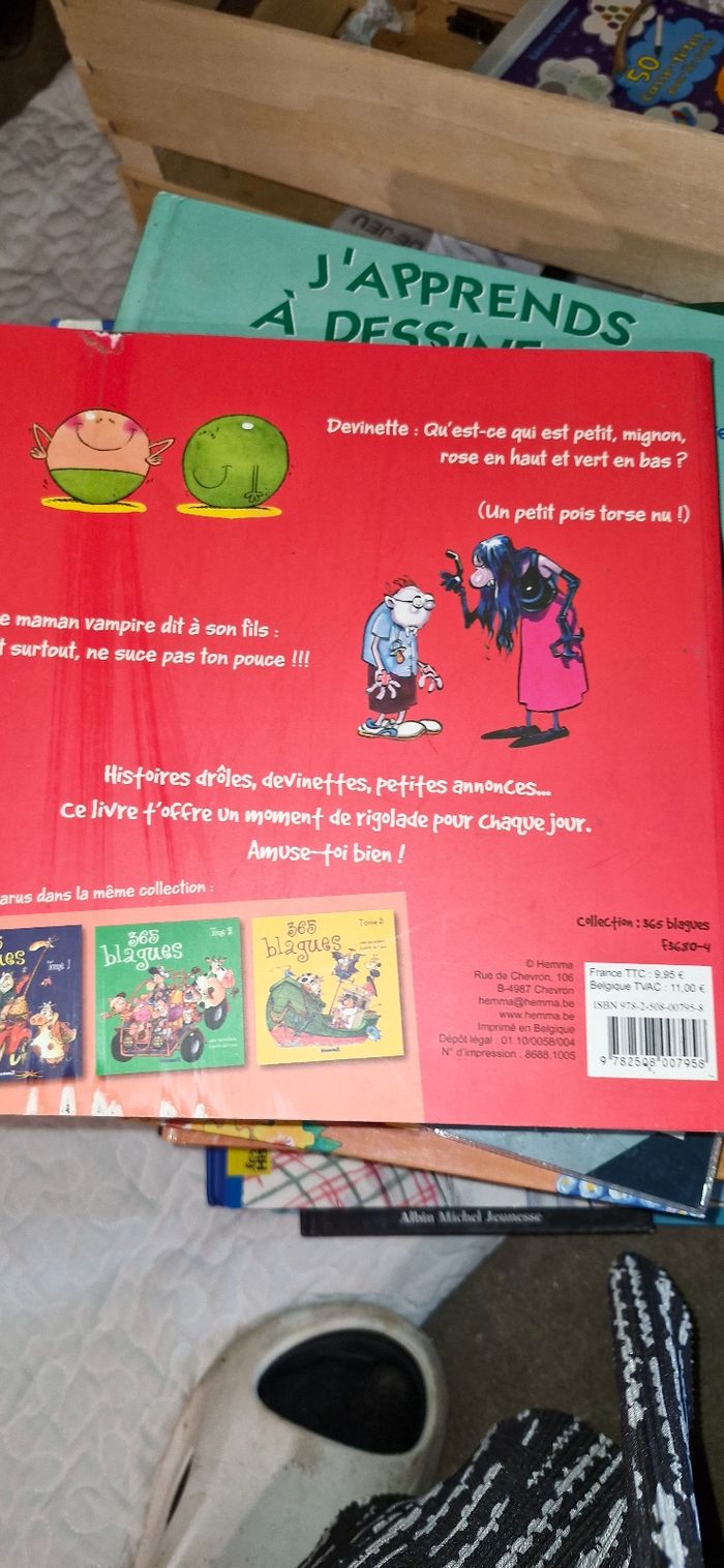 Livre enfant 365 blagues - photo numéro 2