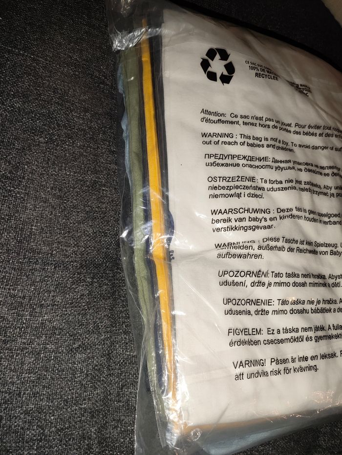 Lot de 7 t shirt en coton atlas for men adventure neuf taille M - photo numéro 2